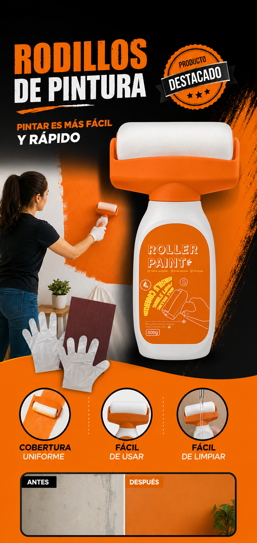 Rodillos de pintura