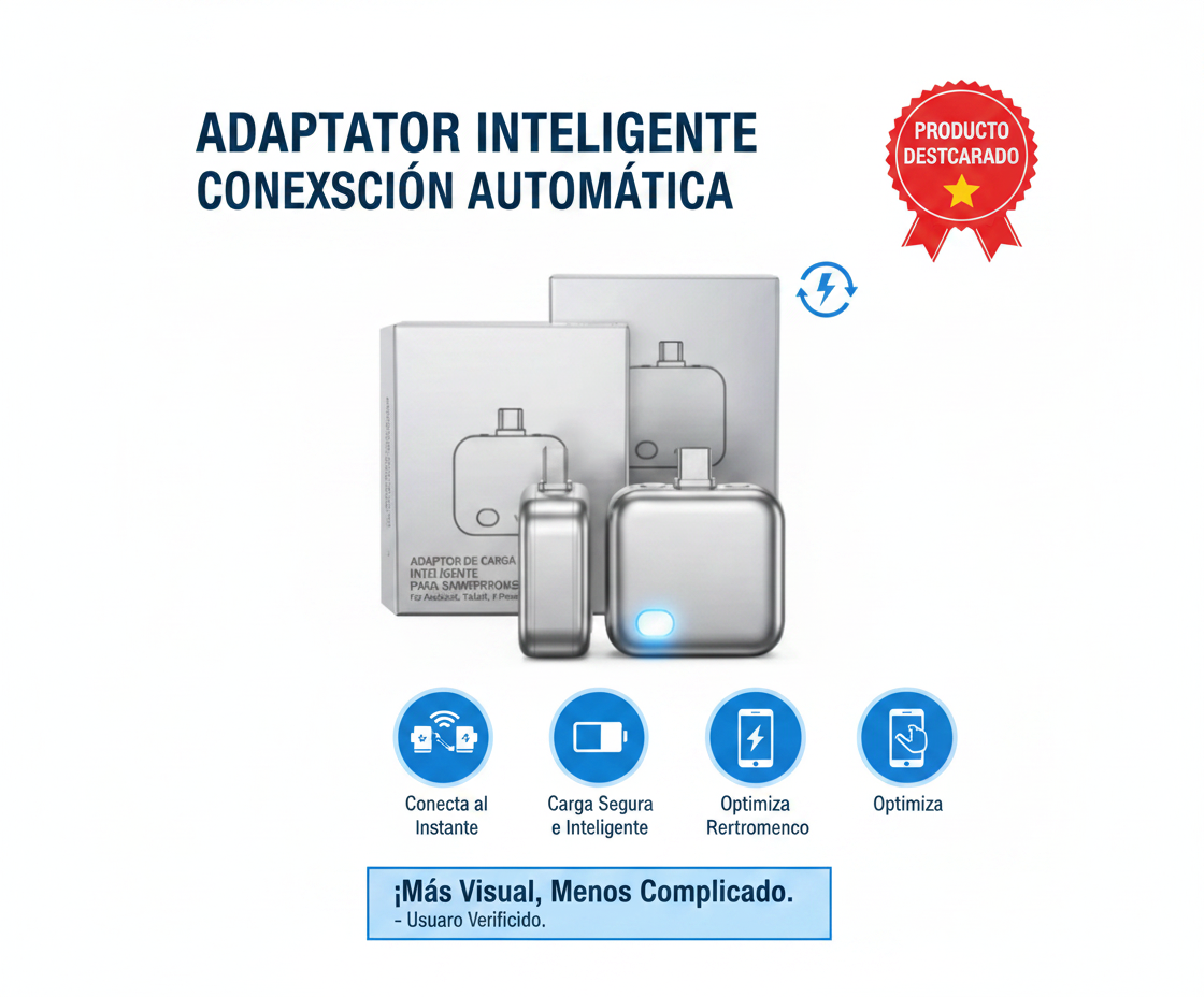 Adaptador inteligente con conexión automática