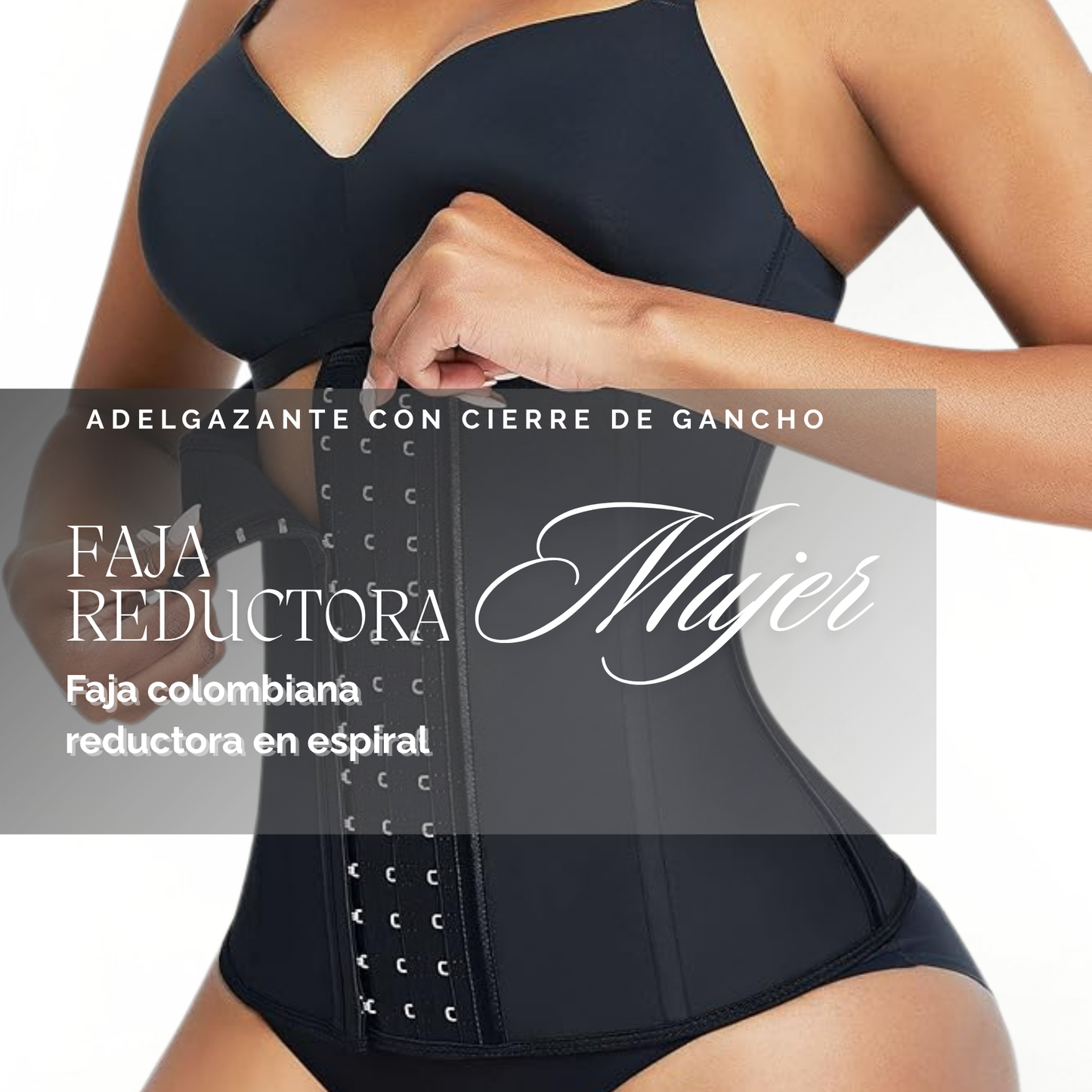 Fajas Reductoras Mujer Corset Abdominal Moldeador Deportivo