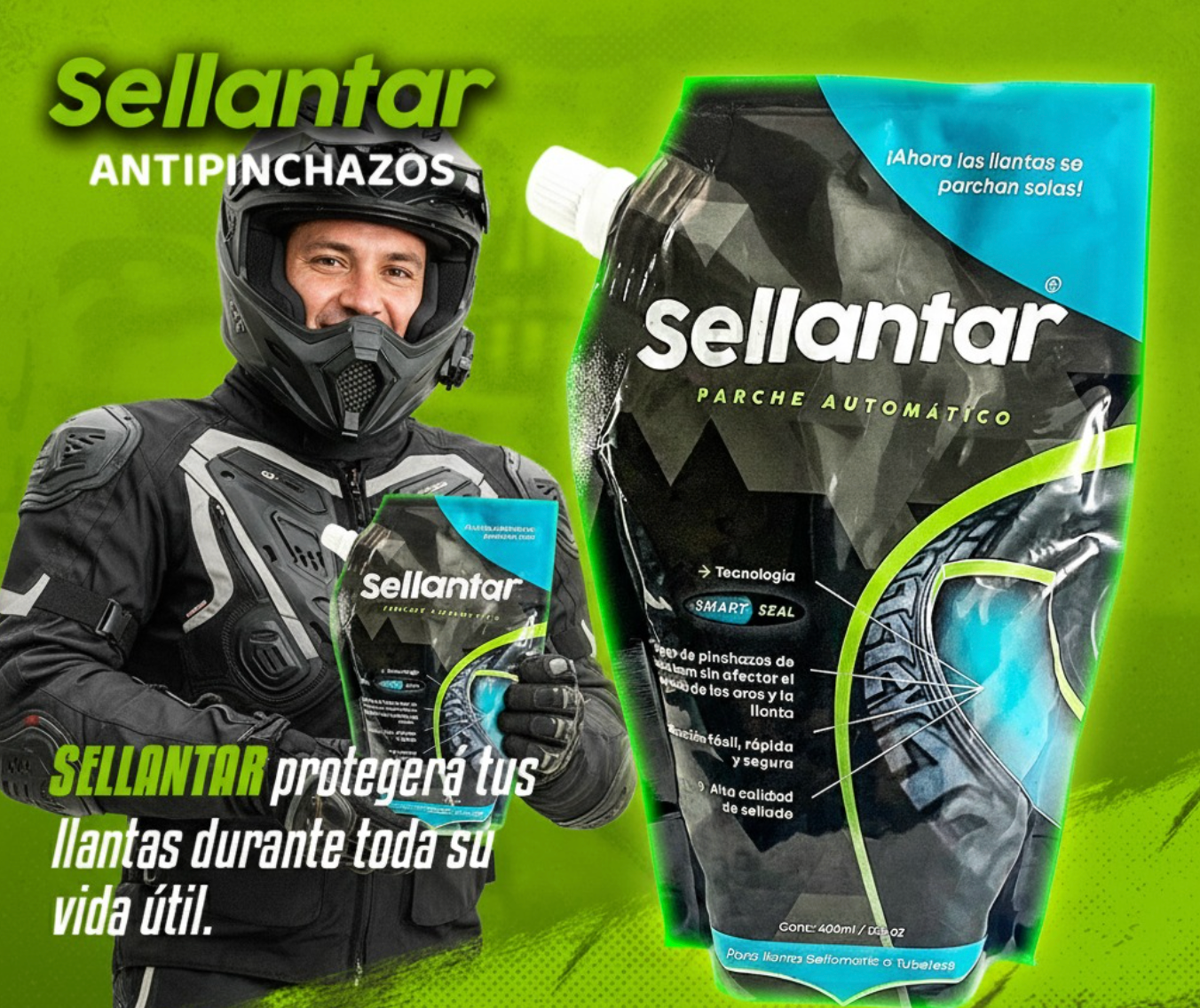 Sellantar Anti Pinchazo al instante