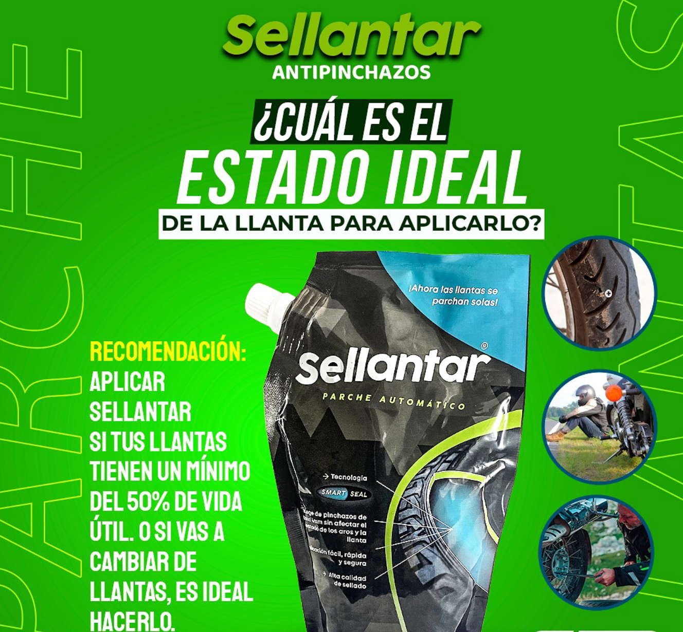 Sellantar Anti Pinchazo al instante
