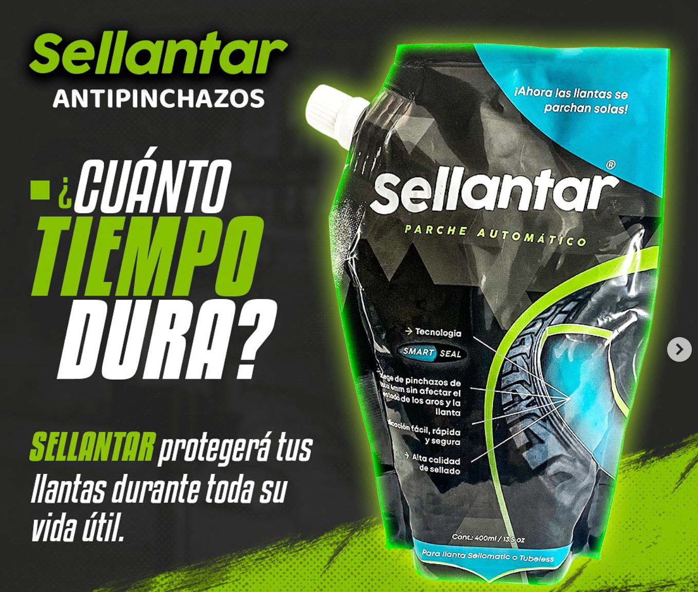 Sellantar Anti Pinchazo al instante