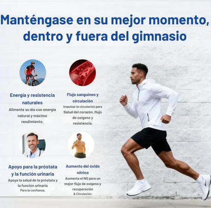 Capsulas complex NAD+ para hombres