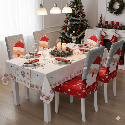 Conjuntos Fundas de Sillas Navideñas