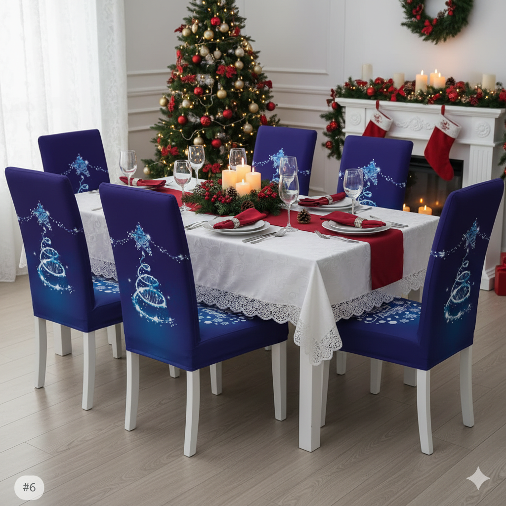 Conjuntos Fundas de Sillas Navideñas