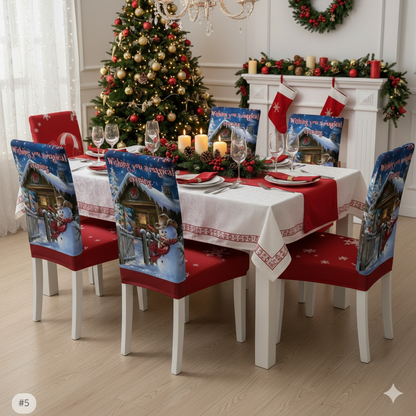 Conjuntos Fundas de Sillas Navideñas