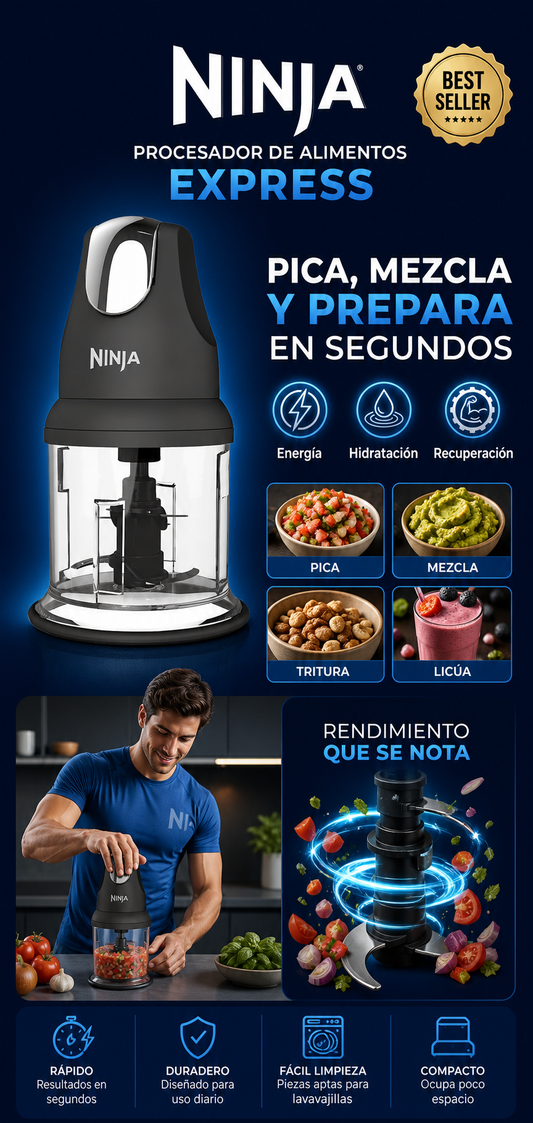 Ninja Procesador De Alimentos Express