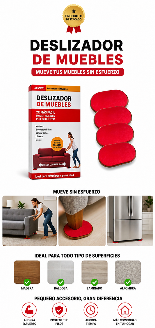 Deslizador de electrodomésticos  Ruby