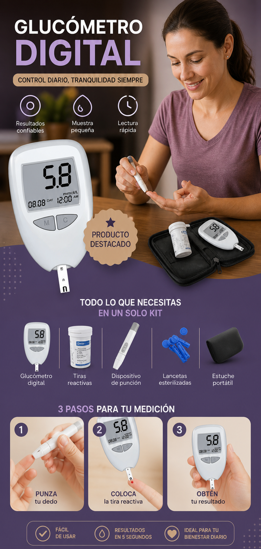 Glucómetro Digital