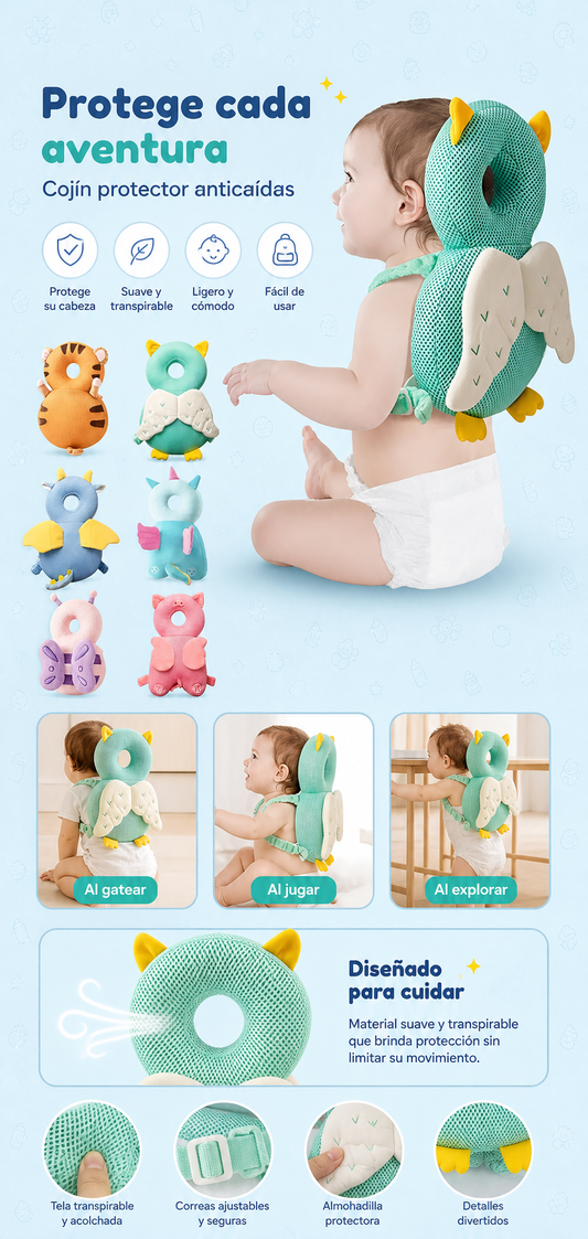 Cojín Protector anticaídas para bebé