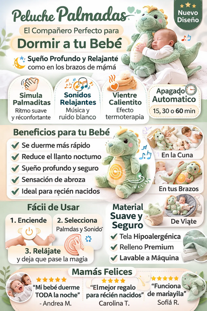 Peluche Dormilon | Ayuda a dormir y calmar a su bebé