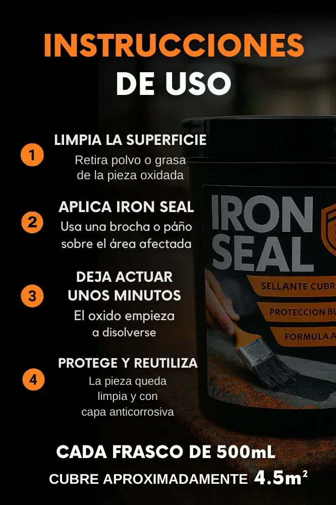 IRON SEAL | Eliminador de Óxido