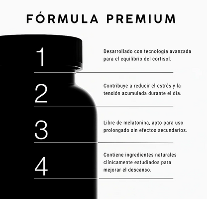 CORTIZENN | Tu aliado natural contra el insomnio y el exceso de cortisol