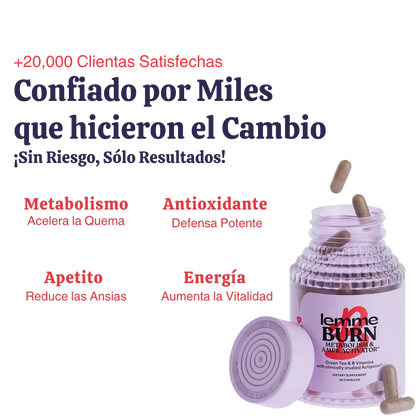 Lemme Burn™ Woman | Kardashian's Line 60 capsulas